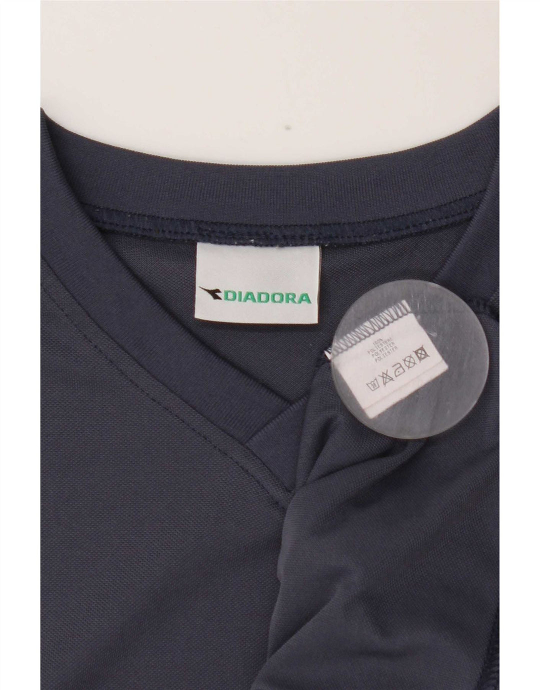 Diadora Herren T-Shirt Top Medium Marineblau Polyester