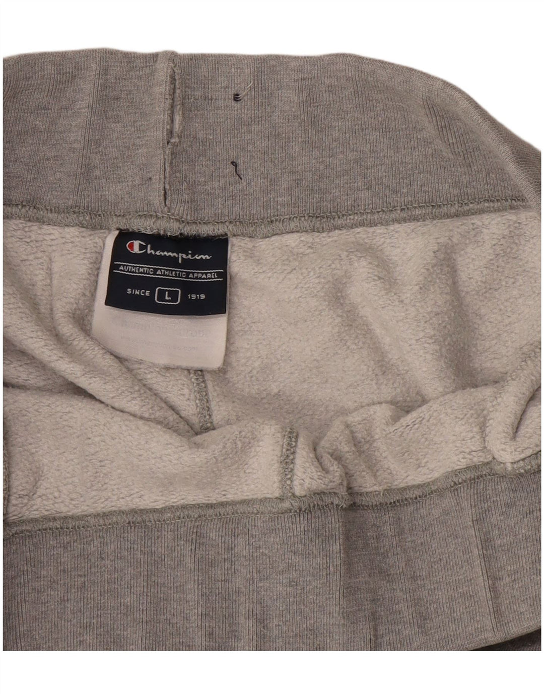 Champion Herren-Sportshorts, große, grau gesprenkelte Baumwolle