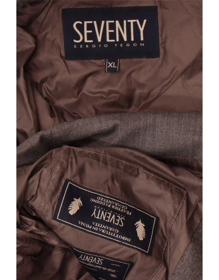 Seventy Damen Wattierte Jacke UK 18 XL Grau