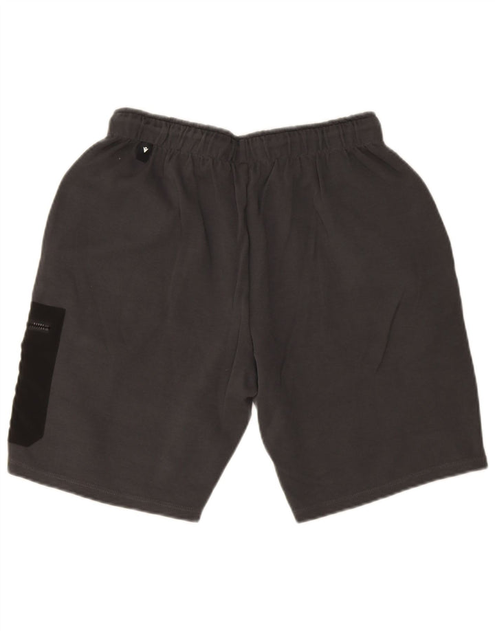 Macron Herren Udinese Calcio Sportshorts mittelgraue Baumwolle
