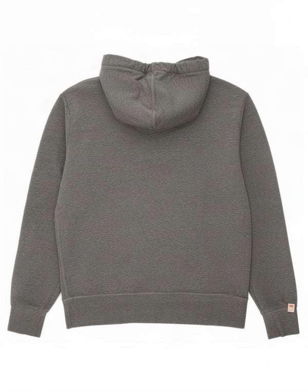 Superdry Herren-Kapuzenpullover mit Grafik, 3XL, grau meliert, Baumwolle