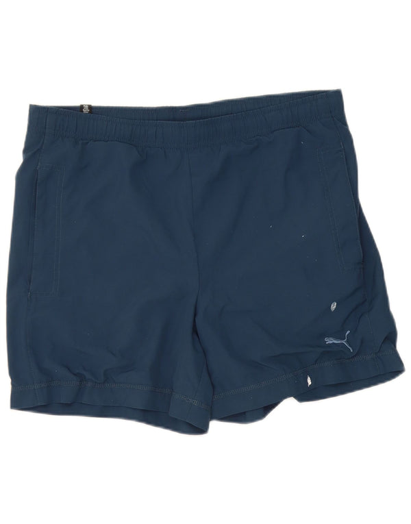 Puma Herren Sport Shorts Small Marineblau