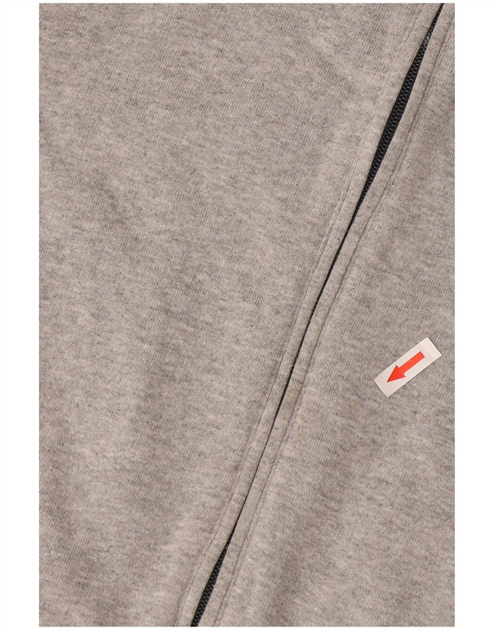 Champion Herren-Trainingsanzug-Oberjacke aus mittelgrauer Colourblock-Baumwolle