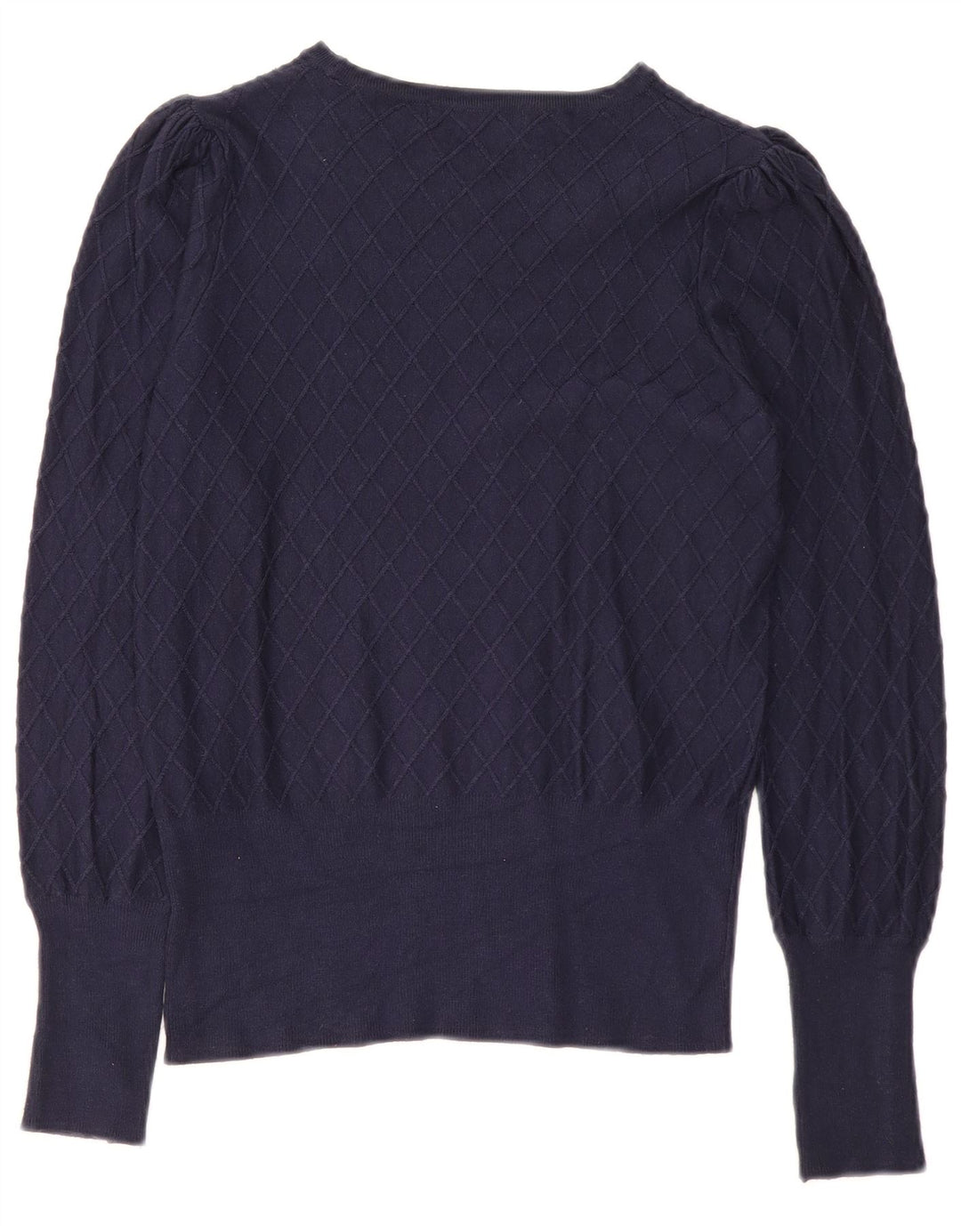 Marks & Spencer Damen-Pullover mit U-Boot-Ausschnitt, Gr. 8, Marineblau