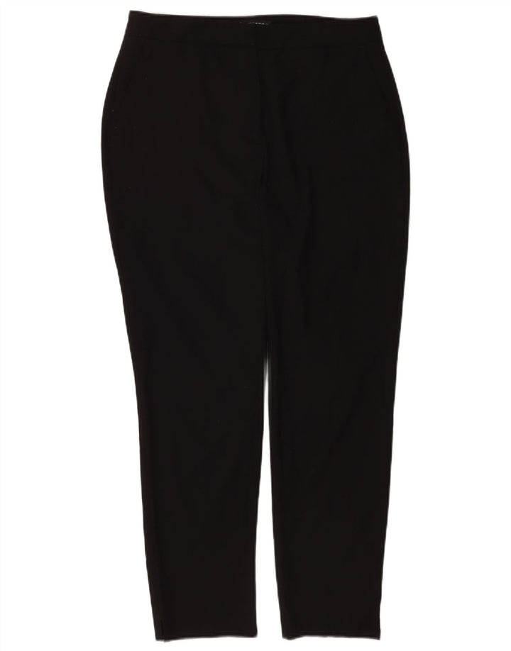 Schmale, kurze Hose von Zara für Damen, EU 38, Größe S, W28, L26, Schwarz, Polyester