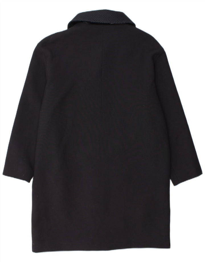 COS Damenmantel EU 38 Mittelmarineblaues Polyester