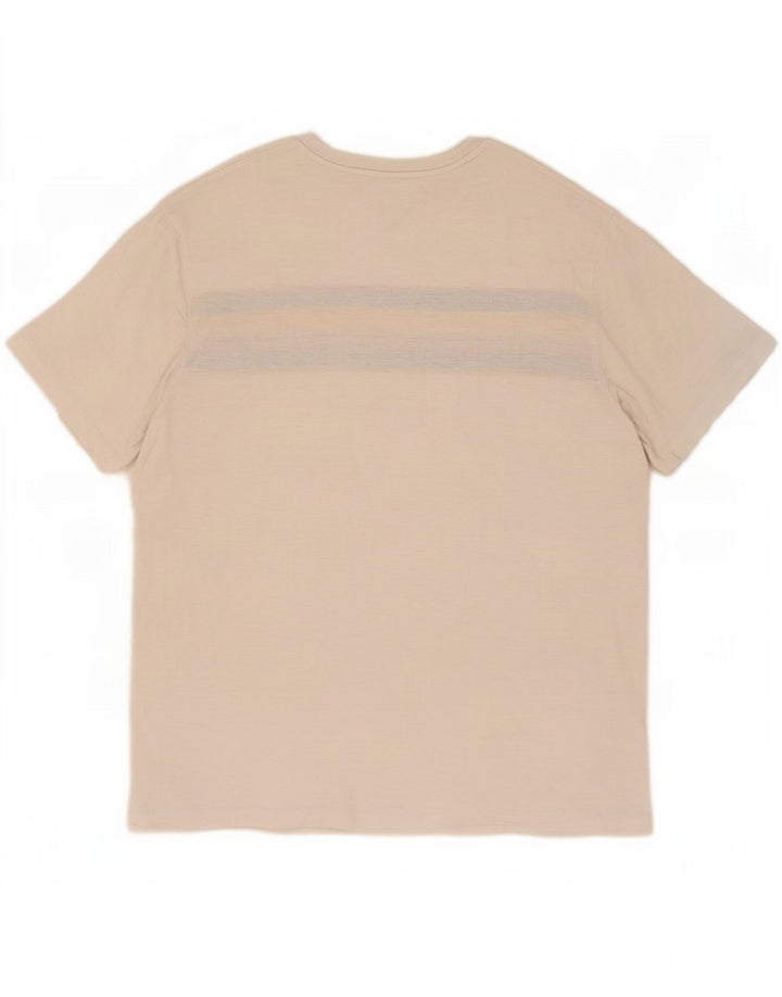 Fat Face Herren T-Shirt Top 2XL Weiß Colourblock Baumwolle