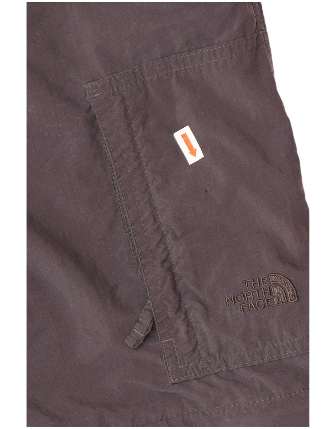THE NORTH FACE Gerade Herren-Cargohose, Größe S, W28, L33, graues Nylon