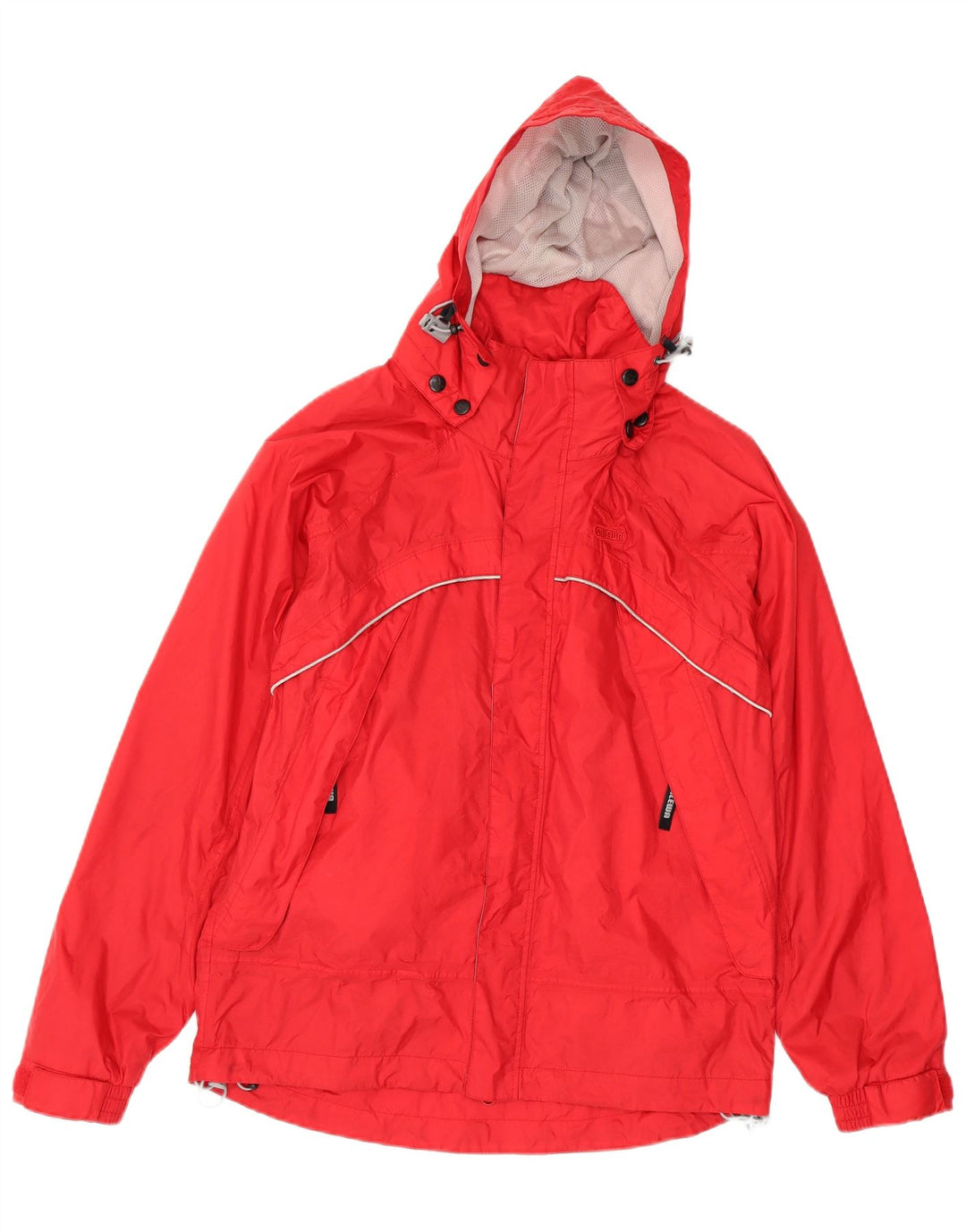 SALEWA Herren-Windjacke mit Kapuze, IT 46, Größe S, Rot, Polyamid