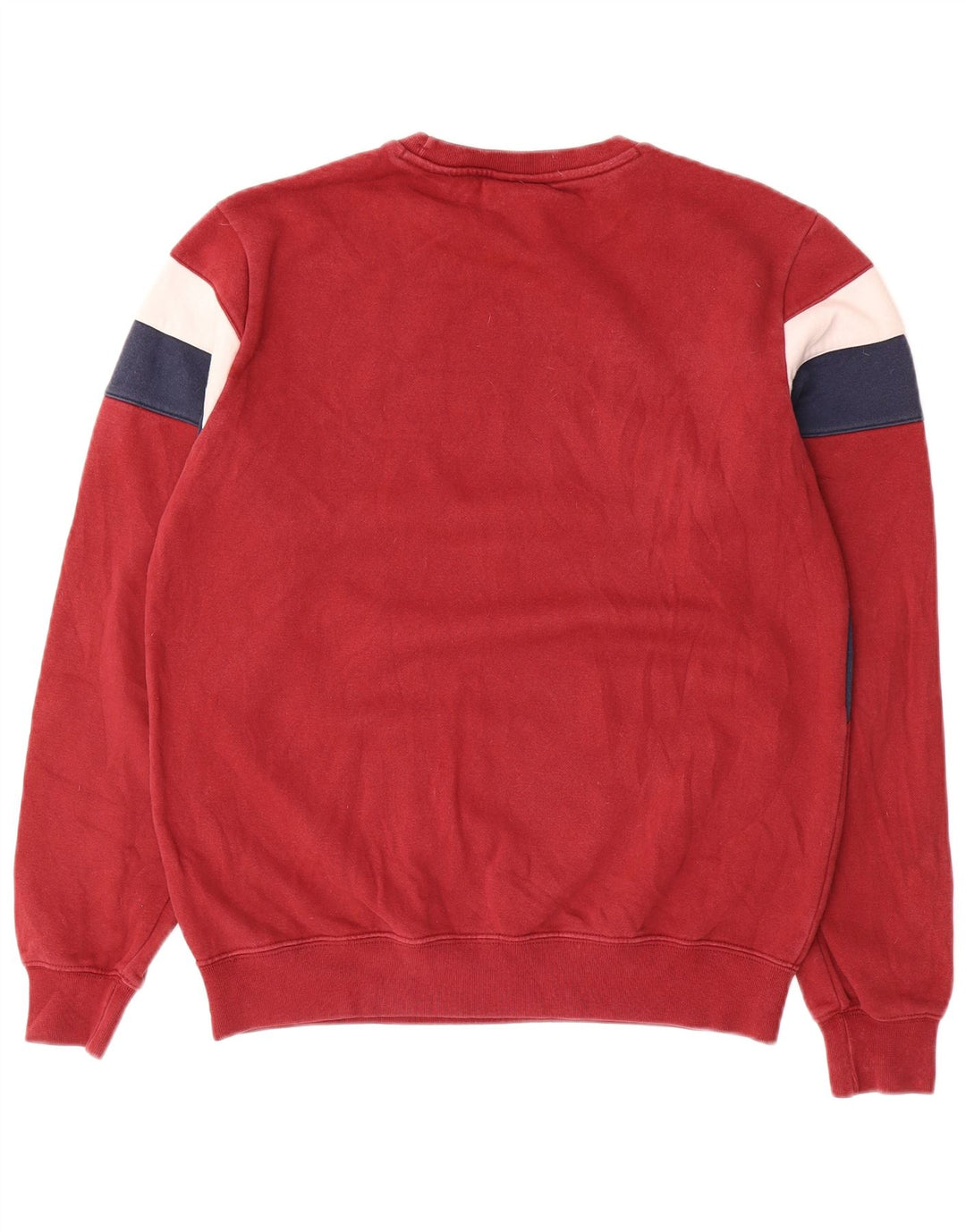 CHAMPION Jungen-Sweatshirt, Pullover, 15–16 Jahre, 2XL, rote Colourblock-Baumwolle