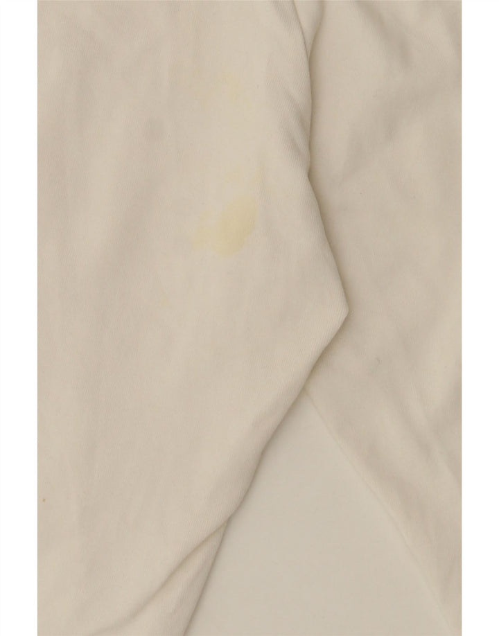 NIKE Womens Capri Tracksuit Trousers Joggers Small White Vintage Nike and Second-Hand Nike from Messina Hembry 