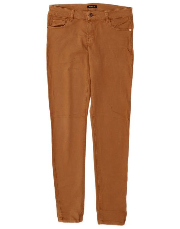 Massimo Dutti Damen Skinny Freizeithose EU 38 Small W28 L31 Braun