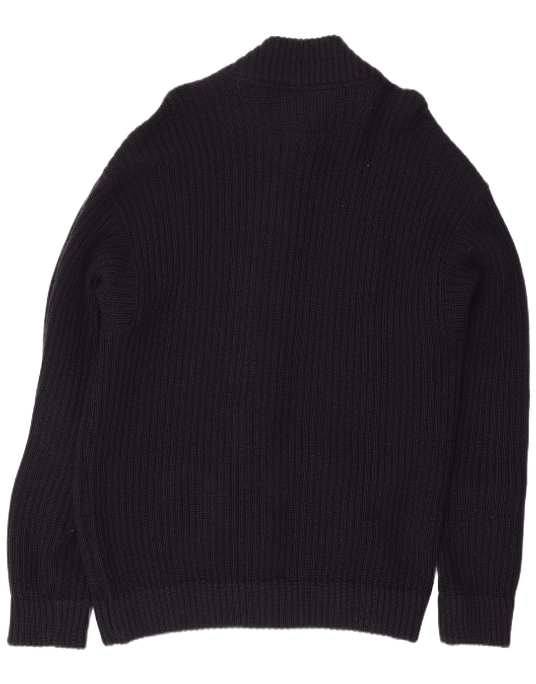Sea & Sky Herren-Strickjacke, groß, marineblaue Wolle