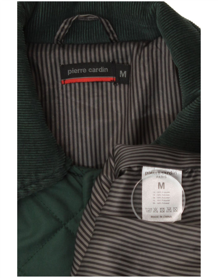 Pierre Cardin Herren Steppjacke UK 38 Mittelgrünes Polyester