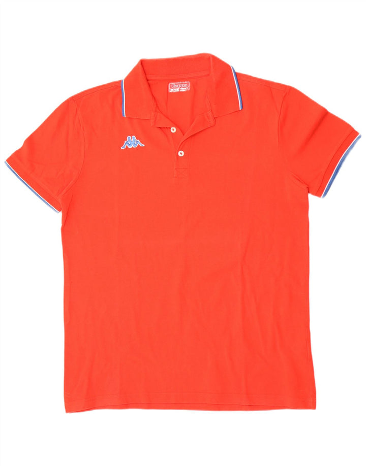 Kappa Herren Poloshirt XL Rot Baumwolle