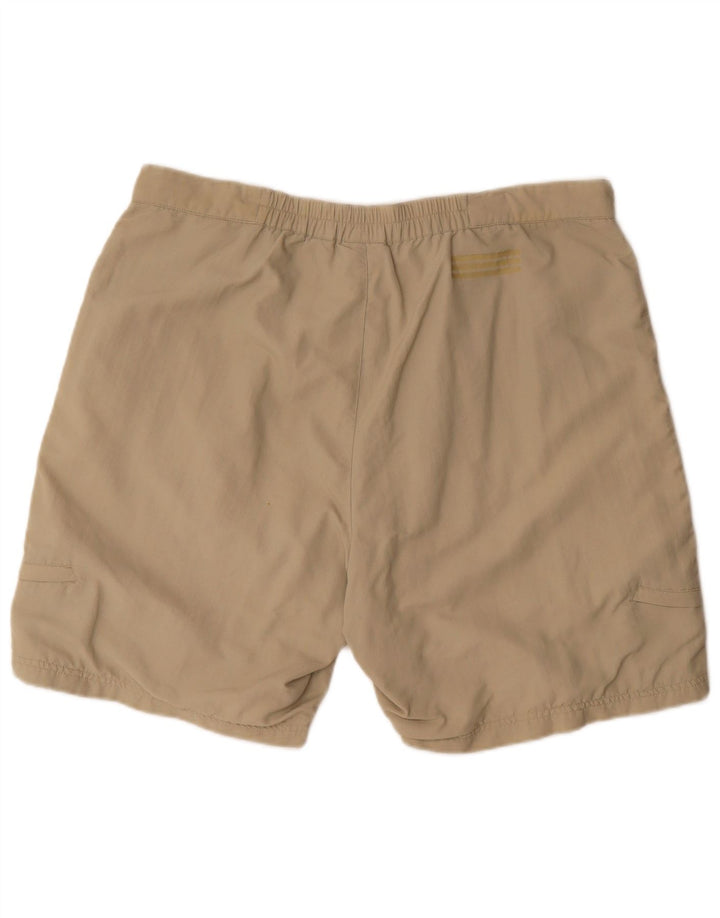 Adidas Herren Cargo Shorts XL W38 Beige Polyamid