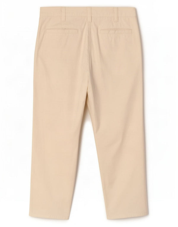 Marks & Spencer Damen Slim Cropped-Hose UK 8 Small W30 L24 Off White