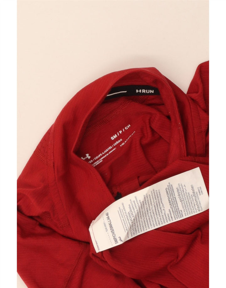Under Armour Herren Heat Gear Pullover-Trainingsanzug mit Reißverschluss, Größe S, Rot