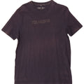 Guess Herren-T-Shirt mit normaler Grafik, groß, aus marineblauer Baumwolle
