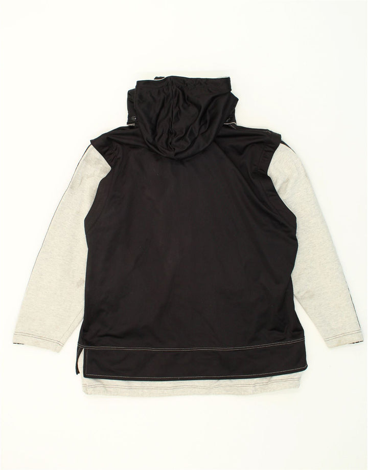 CHAMPION Mens Hooded Tracksuit Top Jacket Large Black Cotton Vintage Champion and Second-Hand Champion from Messina Hembry 