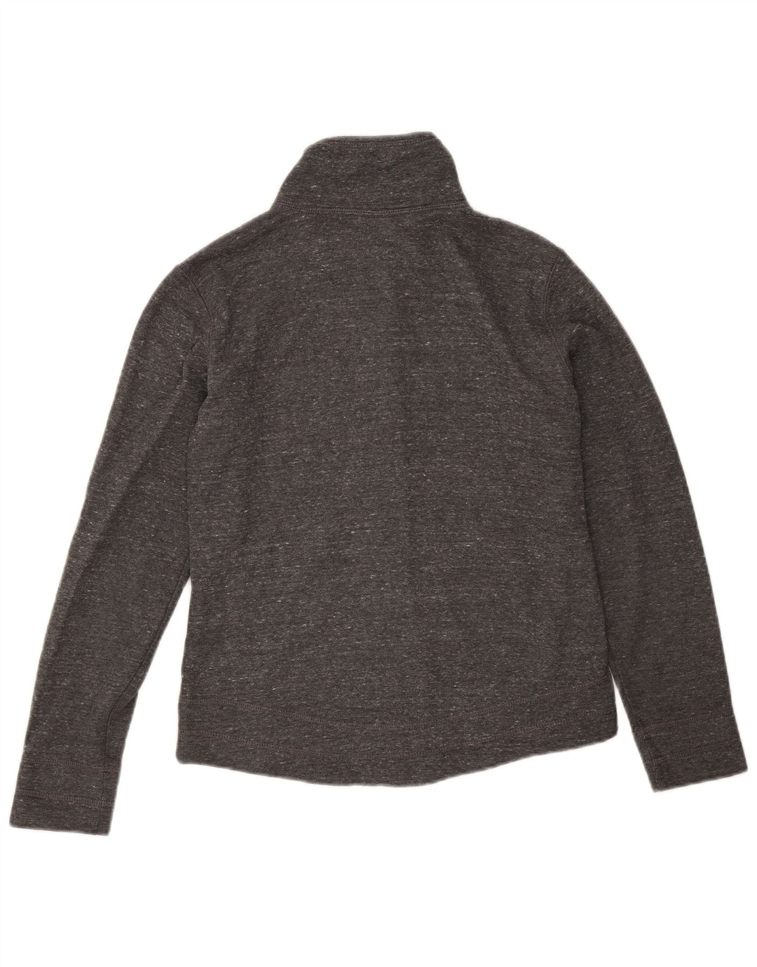 Champion Damen-Trainingsanzugoberteil, UK-Größe 10, Größe S, grau gefleckte Baumwolle