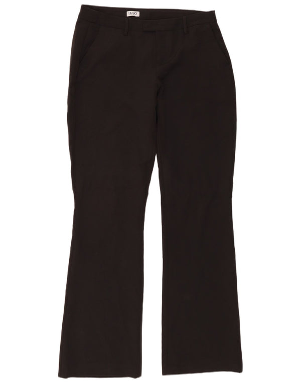 Liu Jo Damen Bootcut Freizeithose W32 L33 Schwarz