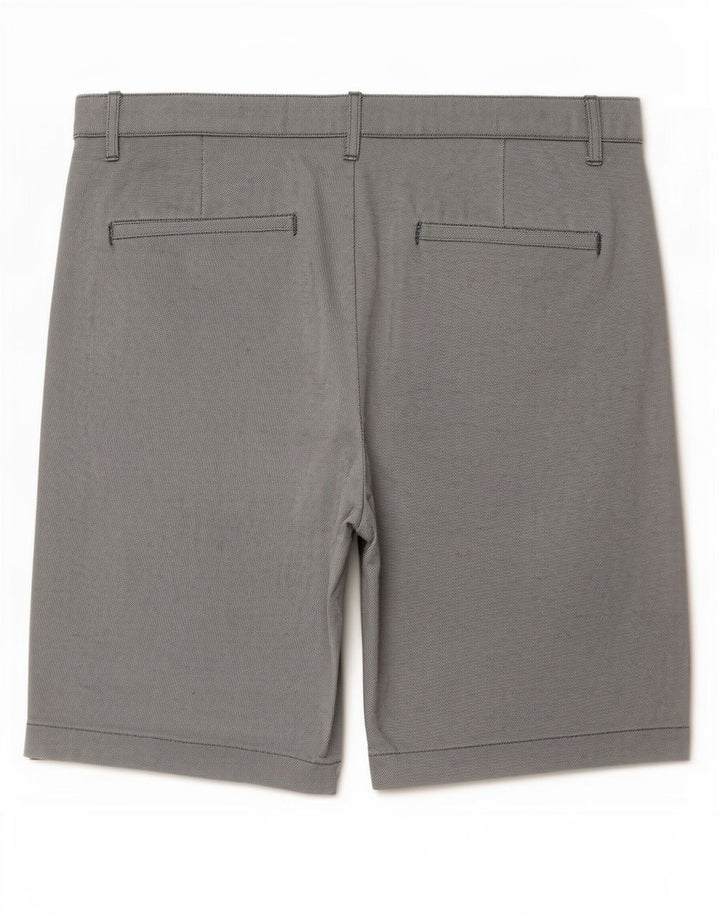 Zara Herren Chinoshorts EU 40 Medium W31 Graue Baumwolle