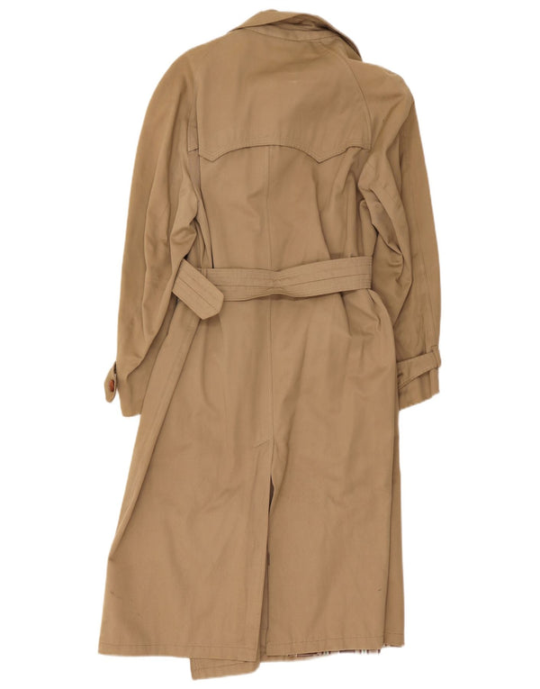 Vintage Damen Trenchcoat UK 14 Medium Beige