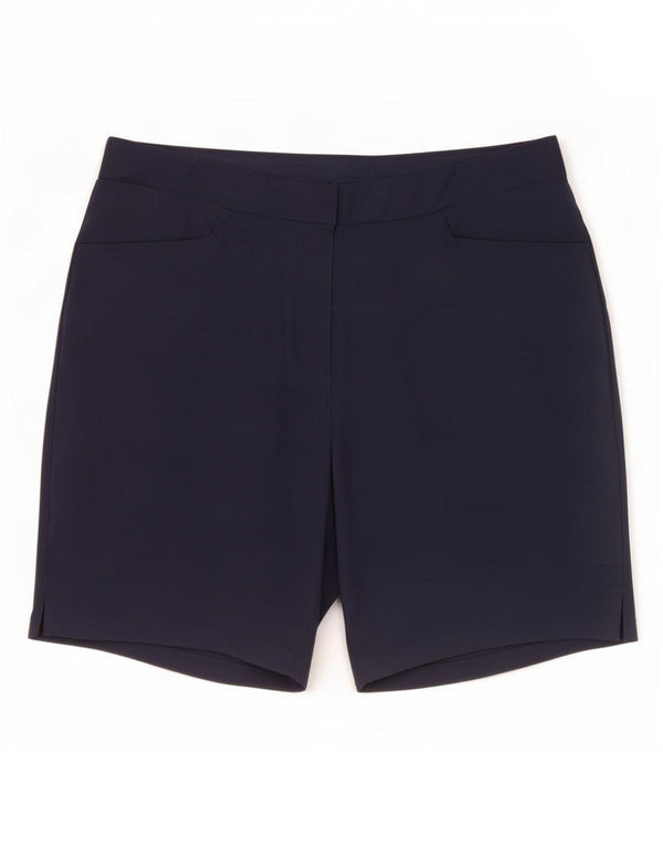 Puma Damen Casual Shorts XL W36 Marineblau Polyester