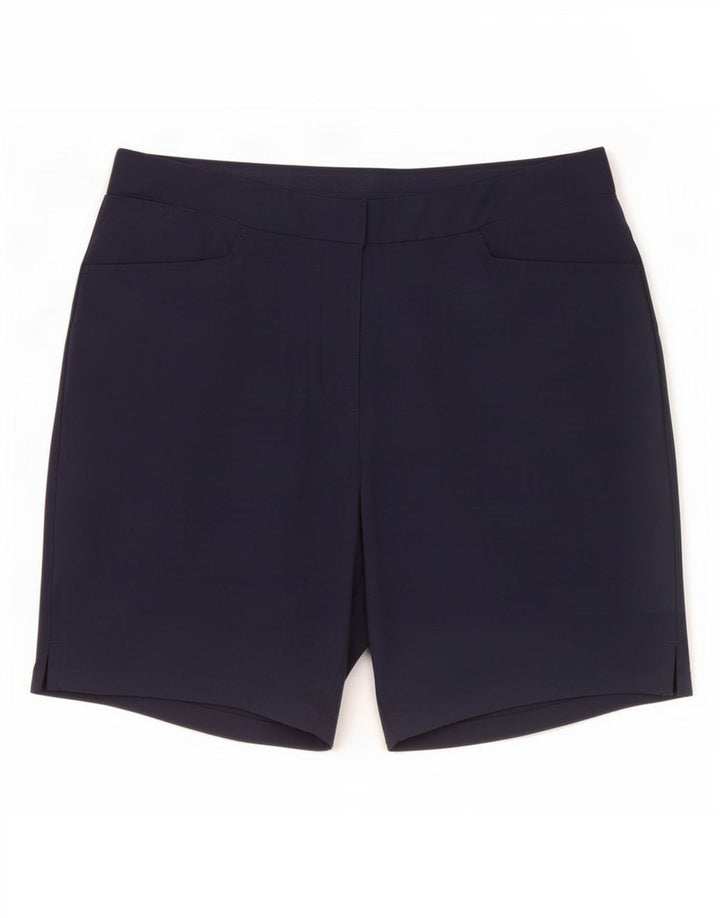 Puma Damen Casual Shorts XL W36 Marineblau Polyester