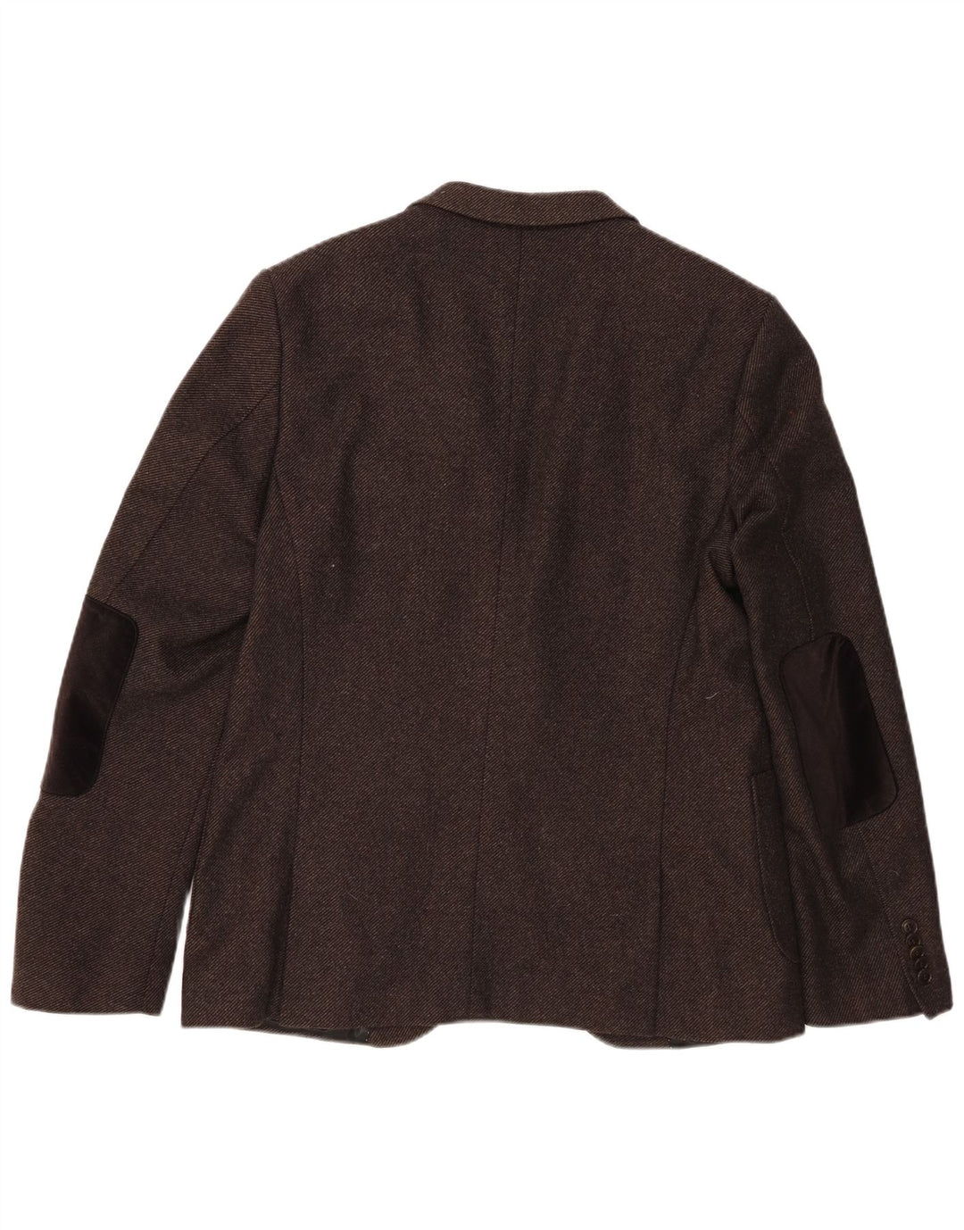 Drykorn Herren-Blazer mit 2 Knöpfen, IT 52 XL, braune Wolle