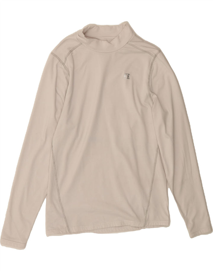 RUSSELL ATHLETIC Womens Dri-Power Top Long Sleeve UK 18 XL White Polyester Vintage Russell Athletic and Second-Hand Russell Athletic from Messina Hembry 