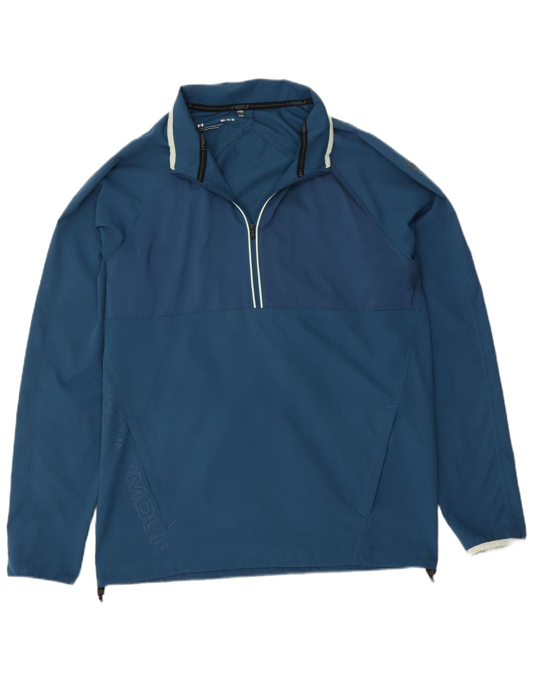 Under Armour Herren Graphic Pullover Trainingsanzug Top Jacke Mittelblau Sport
