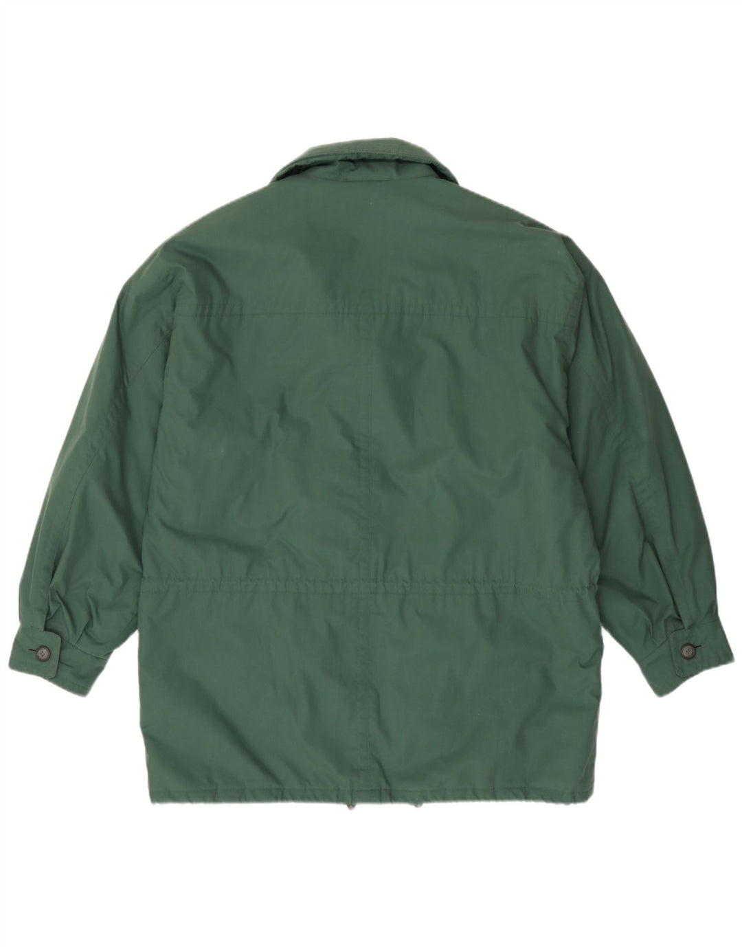 Angelo Litrico Herren Loose Fit Wattierter Mantel IT 58 Mittelgrüne Baumwolle