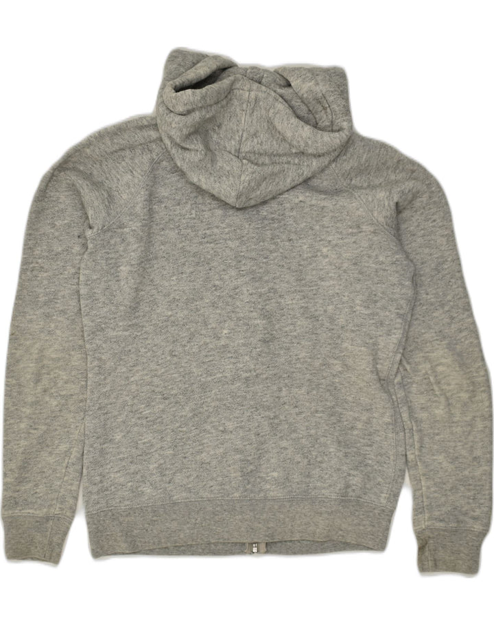 JACK WILLS Womens Zip Hoodie Sweater UK 10 Small Grey Polyester | Vintage Jack Wills | Thrift | Second-Hand Jack Wills | Used Clothing | Messina Hembry 