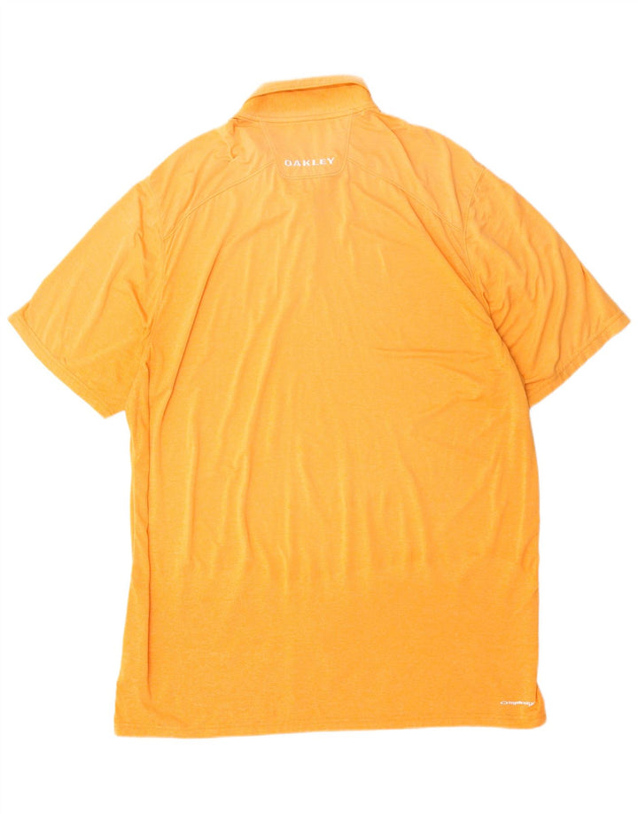 Oakley Herren Poloshirt 2XL Orange Polyester