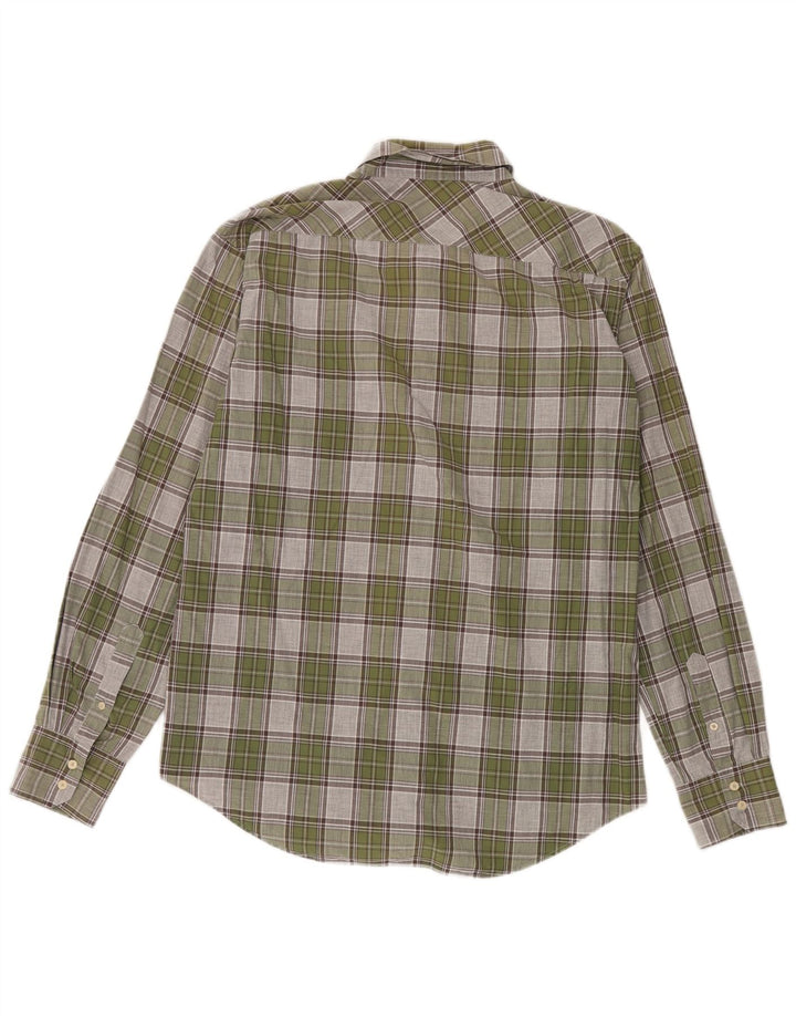 Best Company Herrenhemd 2XL grün kariert Baumwolle
