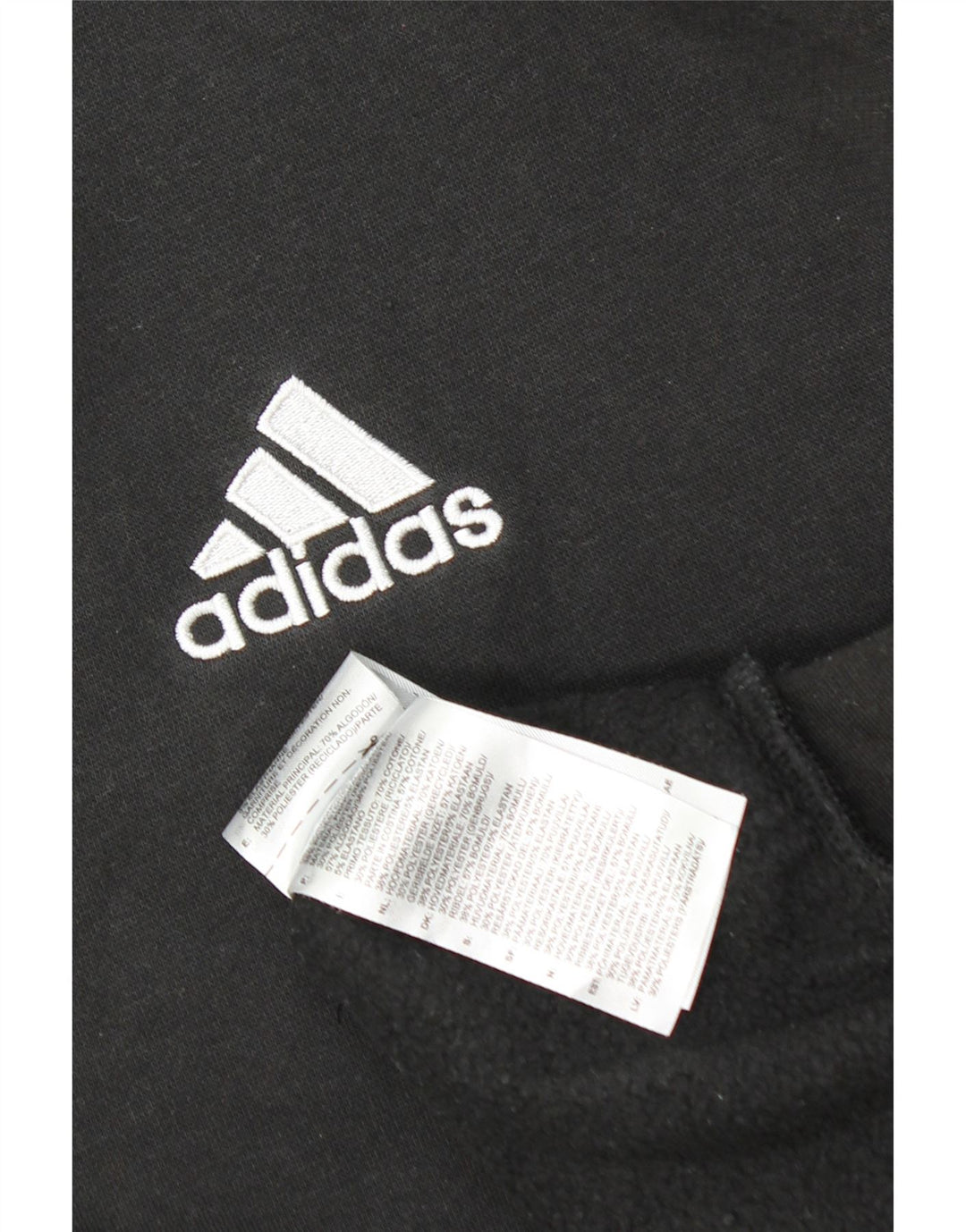 Adidas Herren Sweatshirt Pullover XL Schwarz Baumwolle