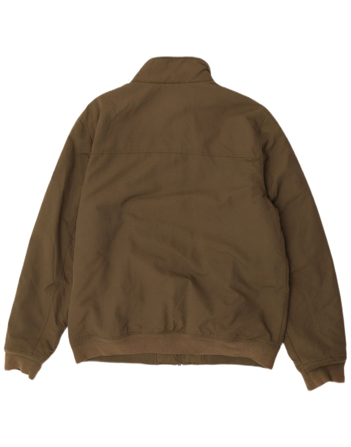 Tommy Hilfiger Herren Bomberjacke UK 42 XL Khaki Polyamid