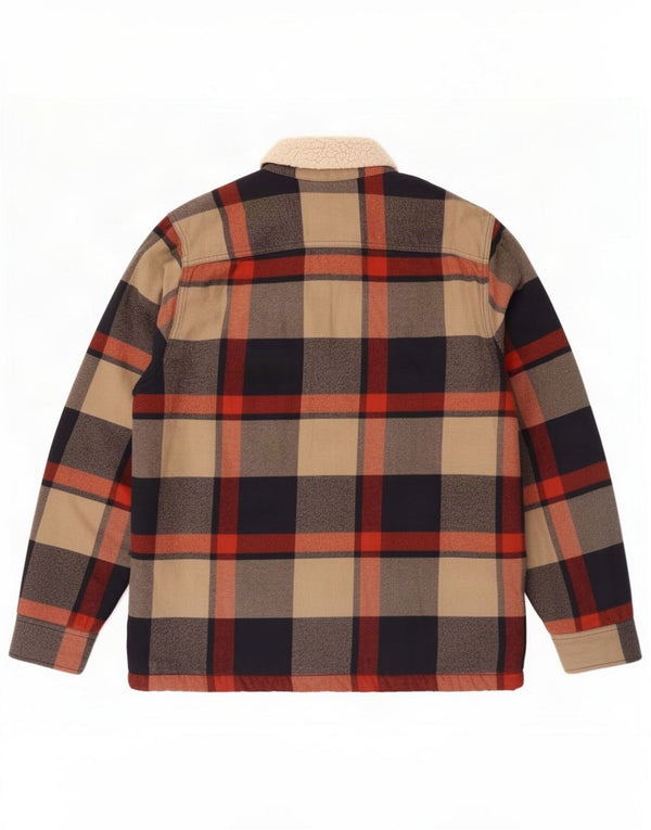Hollister Herren-Lumberjack-Flanellhemd, groß, mehrfarbig, kariert, Baumwolle