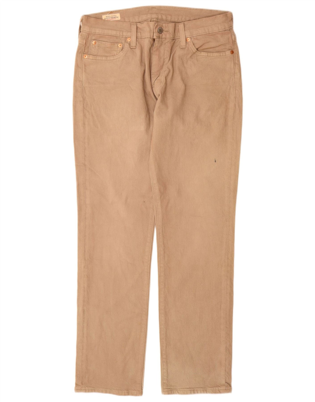 Levi's Herren 511 Slim Jeans W30 L30 Beige Baumwolle