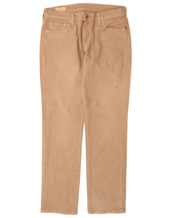 Levi's Herren 511 Slim Jeans W30 L30 Beige Baumwolle