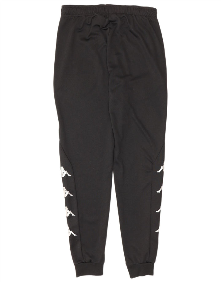 Kappa Herren Grafik-Trainingshose, Jogginghose, Größe S, Schwarz