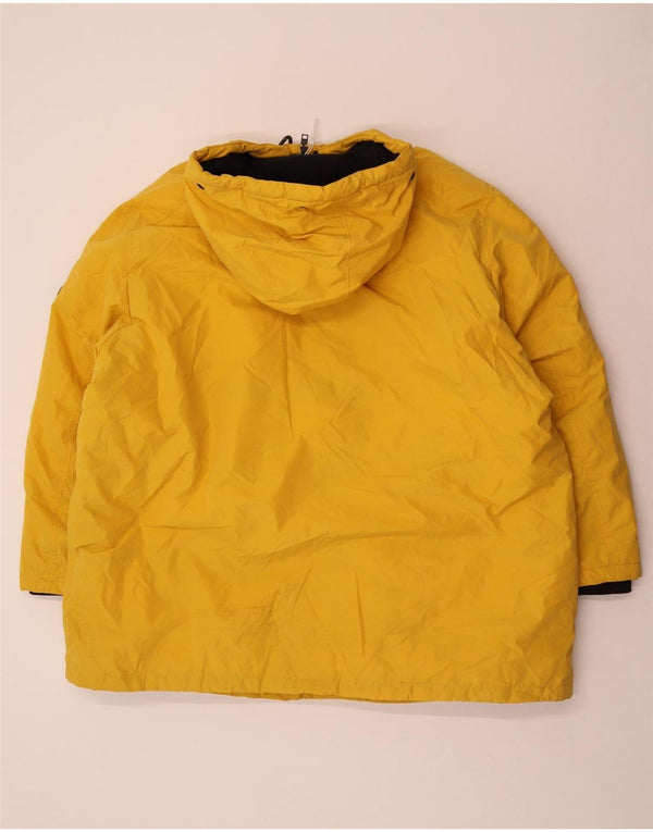 Jack & Jones Herren-Parka mit Kapuze, UK 46 3XL, gelbes Polyester