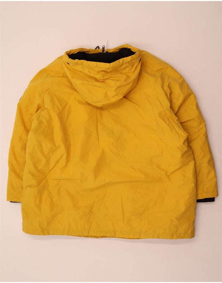 Jack & Jones Herren-Parka mit Kapuze, UK 46 3XL, gelbes Polyester