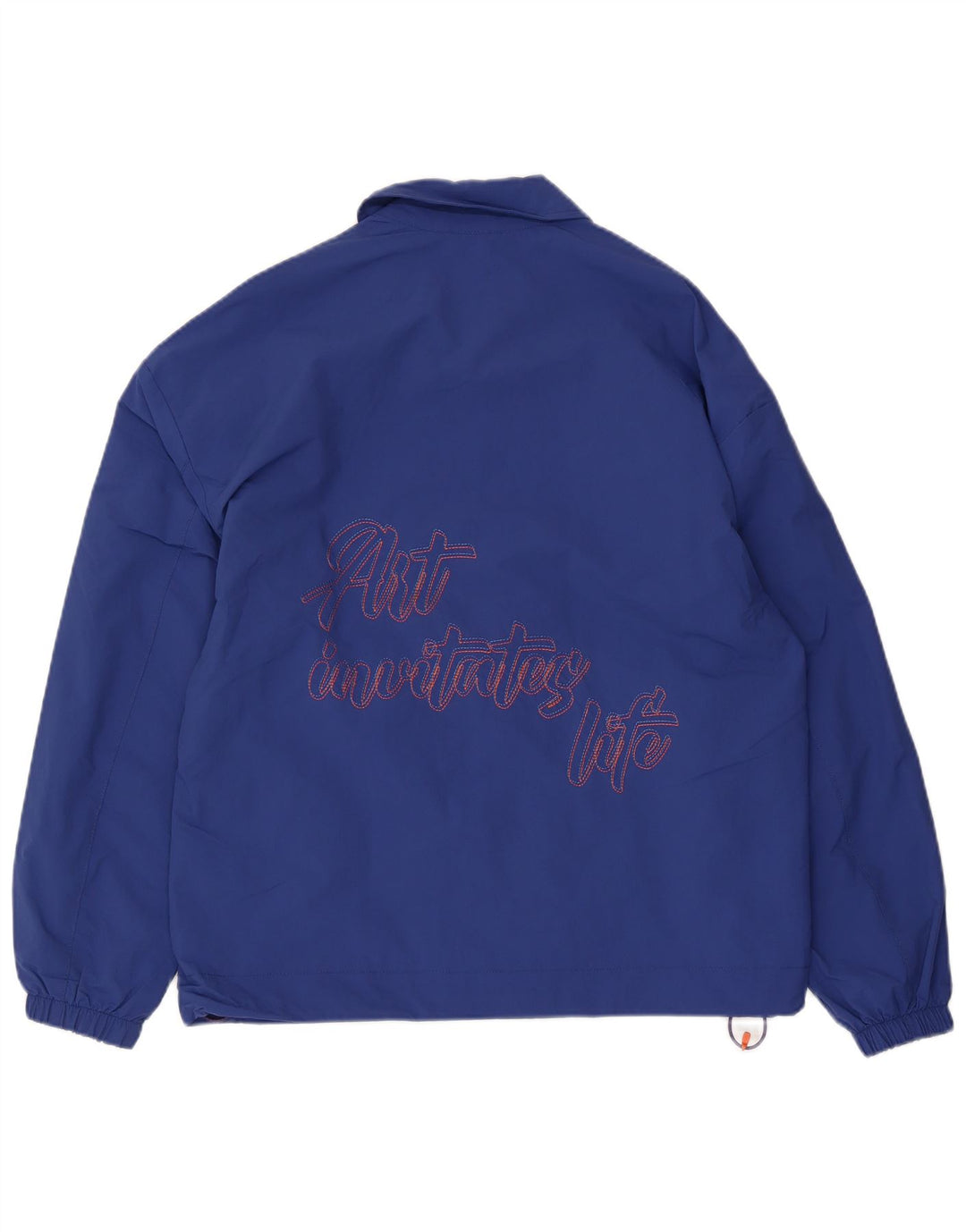 Grafische Bomberjacke für Herren von Zara, Gr. 36, klein, Blau