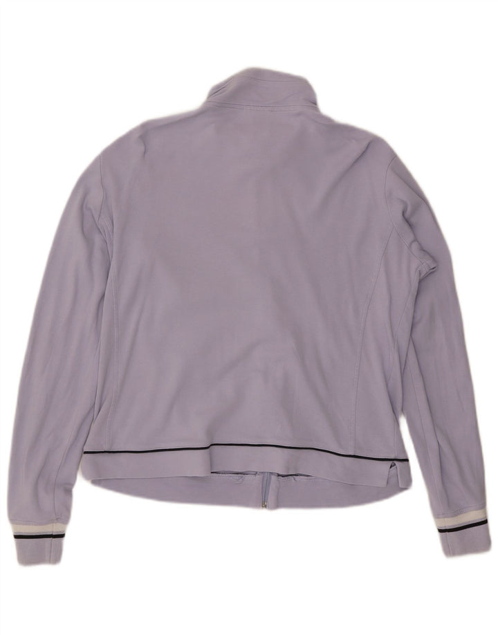 Champion Damen-Trainingsanzug-Top-Jacke, UK 16, Größe L, Lila