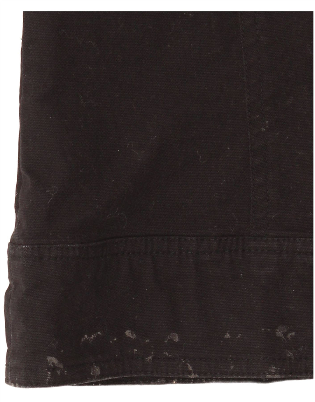 Modana Damen Cargohose UK 10 Small Schwarz Baumwolle