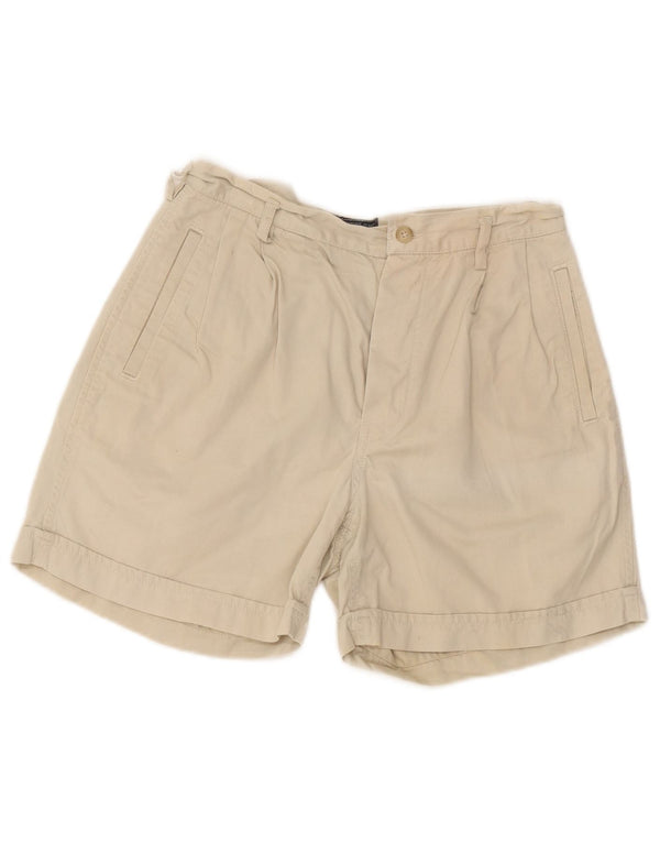 Americanino Damen Pegged Chino Shorts W30 Mittelbeige