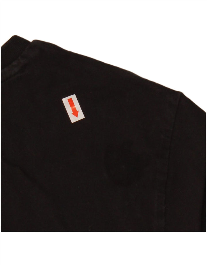 PUMA Herren T-Shirt Top Medium Schwarz Baumwolle